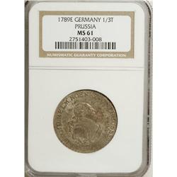 German States-Prussia: Prussia. Friedrich Wilhel