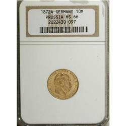 German States-Prussia: Prussia. Wilhelm I gold 1