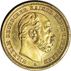 German States-Prussia: Prussia. Wilhelm I gold 2