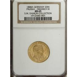 German States-Prussia: Prussia. Friedrich III go