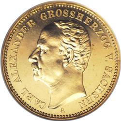 German States-Saxe-Weimar: Saxe-Weimar-Eisenach.