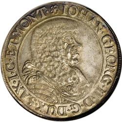German States-Saxony: Saxony. Johann Georg II 1/