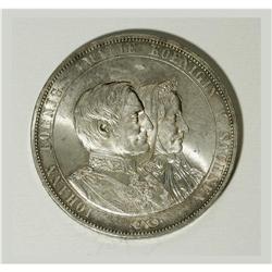 German States-Saxony: Saxony. Johann 2 Taler 187