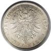 Image 2 : German States-Saxony: Saxony. Albert 5 Mark 1875