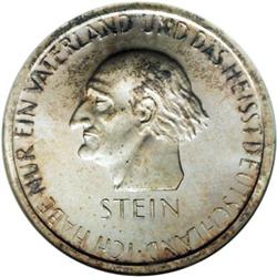 Germany: Weimar Republic 3 Mark 1931A Von Stein,
