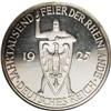 Image 1 : Germany: Weimar Republic 5 Mark 1925E Rhineland,