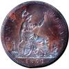 Image 2 : Great Britain: Victoria bronze Proof Penny 1863,