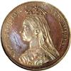 Image 1 : Great Britain: Victoria pattern Halfpenny by Wey