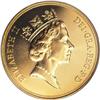 Great Britain: Elizabeth II gold 5-Pounds 1985,