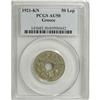 Image 3 : Greece: Constantine I 50 Lepta 1921-KN, KM65, AU