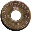 Image 1 : Hong Kong: Victoria. Pattern 1 Cash 1863, Pr-309