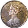 Hong Kong: Victoria. Proof 1 Cent 1863, Pr-165b,