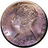 Hong Kong: Victoria. 1 Cent 1877, KM4.2 15 pearl