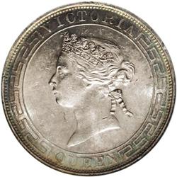 Hong Kong: Victoria. Dollar 1868, Pr-3, KM10, AU