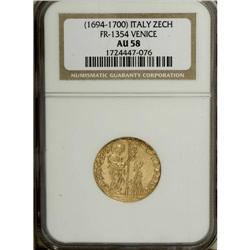 Italy-Venice: Venice. Silvestro Valier gold Zecc