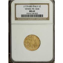 Italy-Venice: Venice. Paolo Renier gold Zecchino