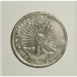 Mexico: Guerrero. 2 Pesos (1914), KM643, crude U