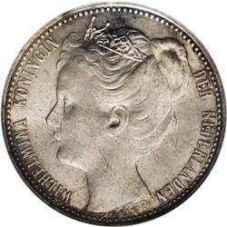 Netherlands: Kingdom Gulden 1898, KM122.1, MS64