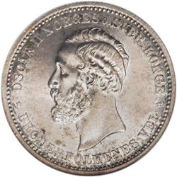 Norway: Oscar II of Sweden 2 Kroner 1902, KM359,