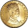 Image 1 : Norway: Haakon VII gold 20 Kroner 1910, KM376, n