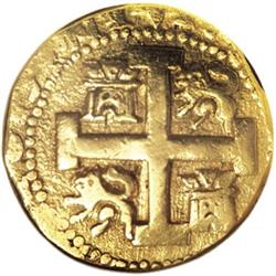 Peru: Philip V gold cob 8 Escudos 1738 N, Cayon-