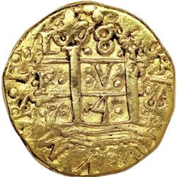 Peru: Ferdinand VI gold cob 8 Escudos 1749-R Lim