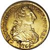 Image 1 : Peru: Carlos III gold 8 Escudos 1766-JM, KM70, n