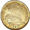 Image 1 : Peru: Carlos IV gold 8 Escudos 1790-IJ, KM92, ch