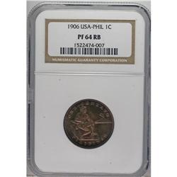 Philippines: USA Administration Centavo Proof 19