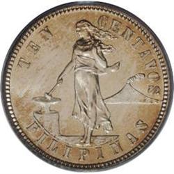 Philippines: USA Administration 10 Centavos Proo