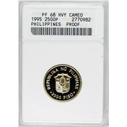 Philippines: Republic gold Proof 2500 Piso (1994