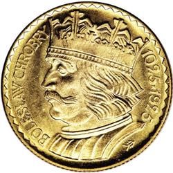 Poland: Republic gold 10 and 20 Zlotych 1925 Bol