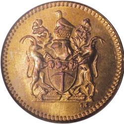 Rhodesia: Republic bronze Proof of Record Half C