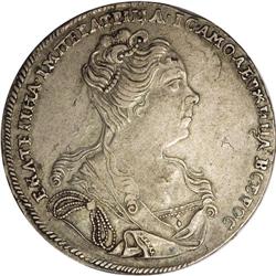 Russia: Catherine I. Rouble 1726, Moscow, Bit-44