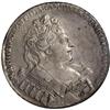 Image 1 : Russia: Anna. Rouble 1732, Crowned bust right/Im