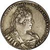 Image 1 : Russia: Anna. Rouble 1733, Crowned bust right/Im