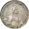 Image 1 : Russia: Catherine II. Rouble 1762 MM?-TI-?M, Cro