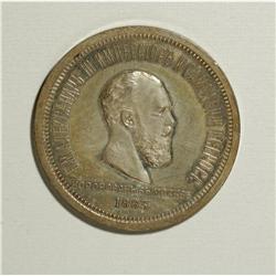 Russia: Alexander III. Coronation Rouble 1883, B