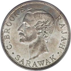 Sarawak: British colonial silver 50 Cents 1906-H