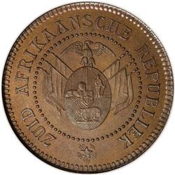 South Africa: Republic bronze pattern Two Pence