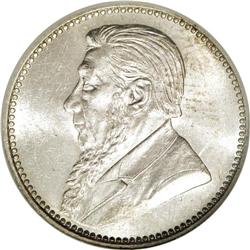 South Africa: Republic Sixpence 1892, KM-4, MS63