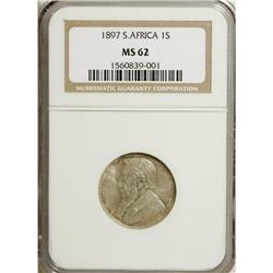 South Africa: Republic Shilling 1897, KM-5, MS62