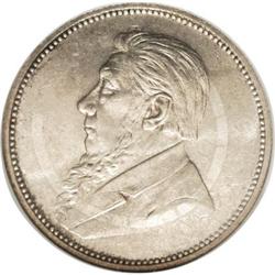 South Africa: Republic 2 Shillings 1895, KM-6, M