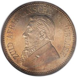South Africa: Republic 2.5 Shillings 1892, KM-7,