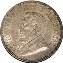 South Africa: Republic 2.5 Shillings 1894, KM-7,
