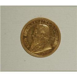 South Africa: Republic Half Pond 1895, KM-9.2, A