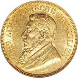 South Africa: Republic Pond 1892, KM-10.1, doubl