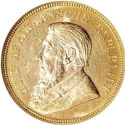 South Africa: Republic Pond 1892, KM-10.1, doubl