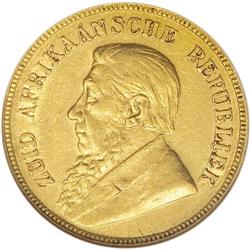 South Africa: Republic Pond 1895, KM-10.2, singl