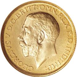 South Africa: George V Sovereign 1923-SA,KM-21,